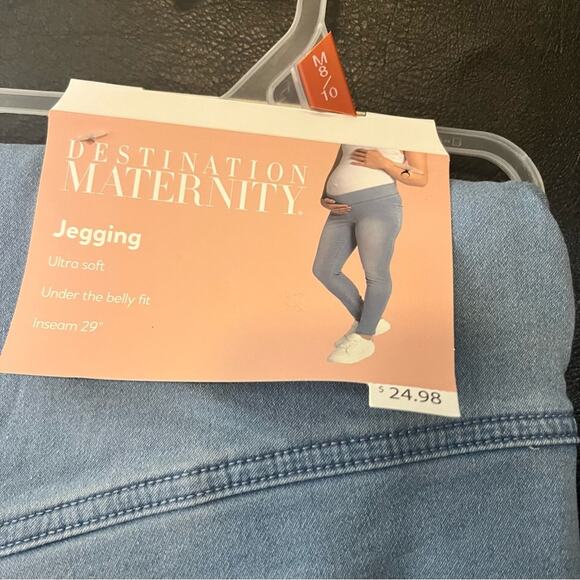 Destination Maternity Jeggings Size Medium - Picture 3 of 5